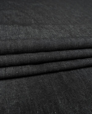 Lniany Jeans Grafit Melanż