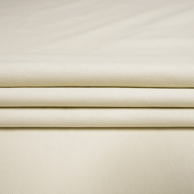 Bawełna Spodniowa Chinos Twill Jasny Beż