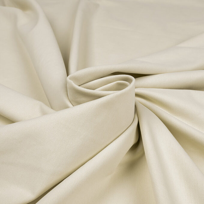 Bawełna Spodniowa Chinos Twill Jasny Beż