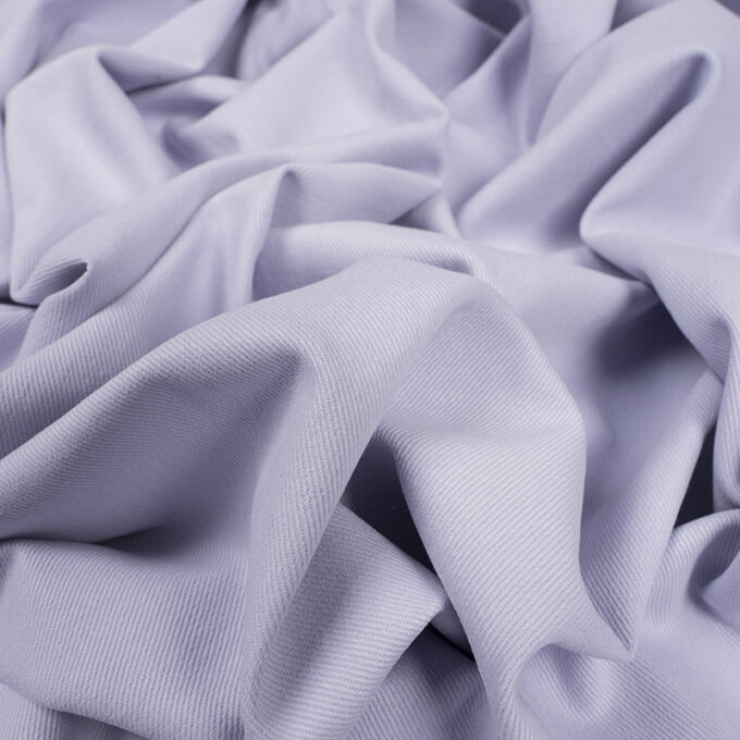 Bawełna Spodniowa Chinos Twill Pastelowy Fioletowy