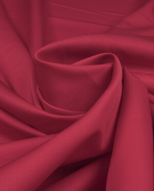 Cienka Bawełna Satynowana Koszulowa Czerwony