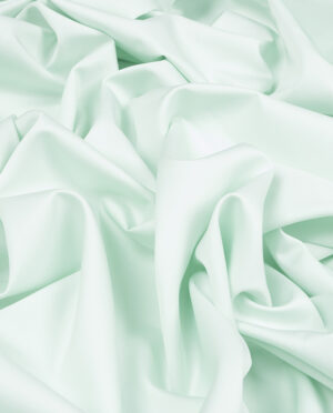 Cienka Bawełna Satynowana Koszulowa Miętowy