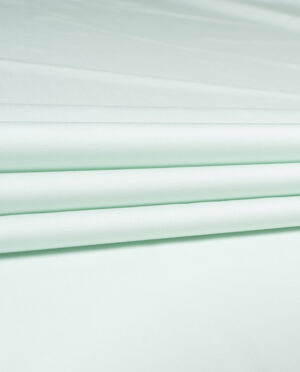 Cienka Bawełna Satynowana Koszulowa Miętowy