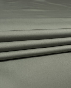 Cienka Bawełna Satynowana Koszulowa Khaki