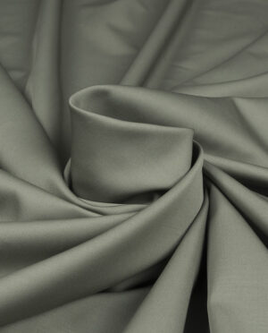 Cienka Bawełna Satynowana Koszulowa Khaki