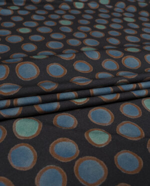 Dzianina Wiskozowa Wzór 35 b Kółka