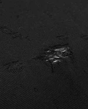 Jeans Przecierany Czarny