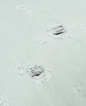 Jeans Przecierany Miętowy