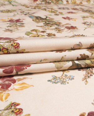 Cienka Bawełna Sukienkowa Popelina Wzór 26