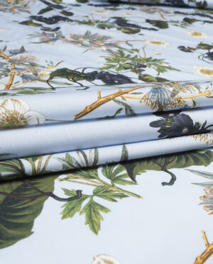 Cienka Bawełna Sukienkowa Popelina Wzór 87