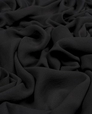 Cienka Żorżeta Czarny