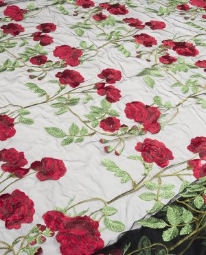 Haft na Tiulu Wzór 15 b Dzika Róża