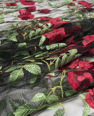 Haft na Tiulu Wzór 15 b Dzika Róża