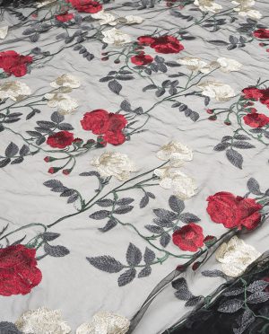 Haft na Tiulu Wzór 15 c Dzika Róża