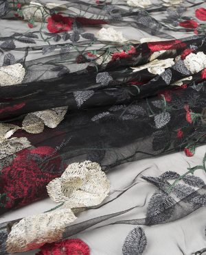 Haft na Tiulu Wzór 15 c Dzika Róża