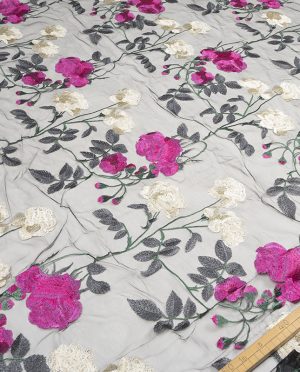 Haft na Tiulu Wzór 15 d Dzika Róża