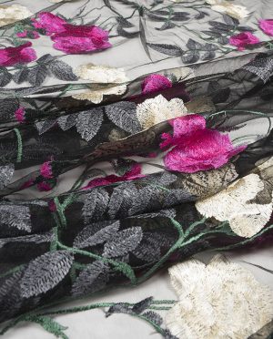 Haft na Tiulu Wzór 15 d Dzika Róża