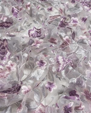 Haft na Tiulu Wzór 20 Liliowe Piwonie