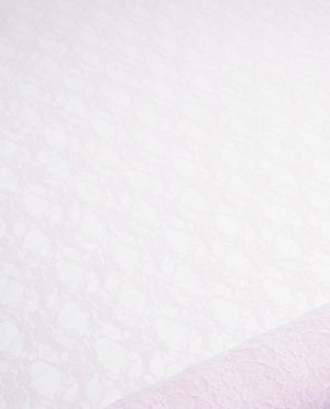 Koronka Mocno Elastyczna na tiulu Wzór 20 Jasny Różowy