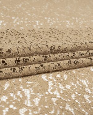 Koronka Sukienkowa Wzór 17 Ciemny Camel