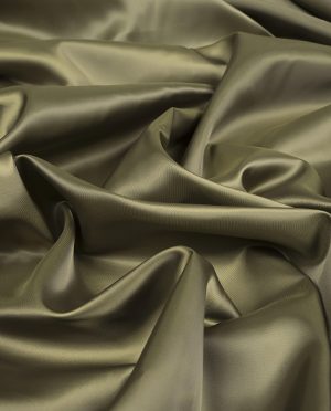 Podszewka Atłasowa Wiskozowa Khaki