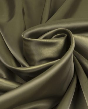 Podszewka Atłasowa Wiskozowa Khaki