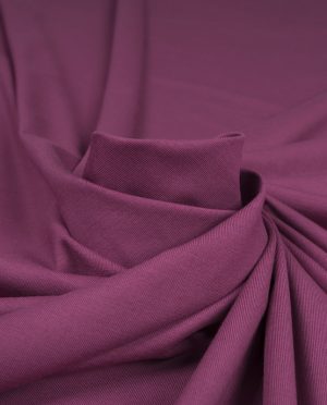 Cienki Single Jersey Zgaszona Fuksja