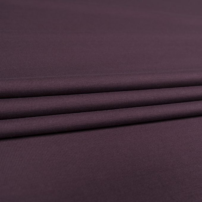 Cienki Single Jersey Zgaszony Burgundowy