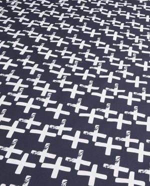 Dzianina Dresowa Cienka Wzór 316