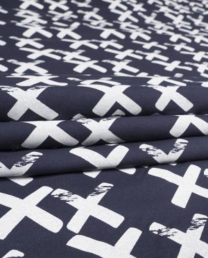 Dzianina Dresowa Cienka Wzór 316