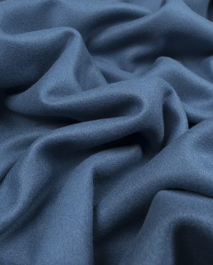 Flausz Ciemny Brudny Niebieski