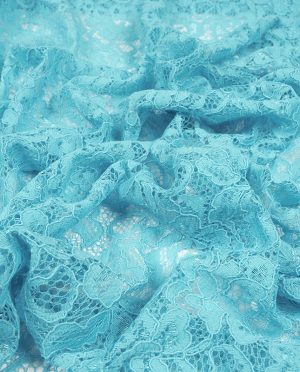 Koronka Sukienkowa Wzór 19 Turkusowy