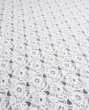 Koronka Sukienkowa Wzór 24 Biały