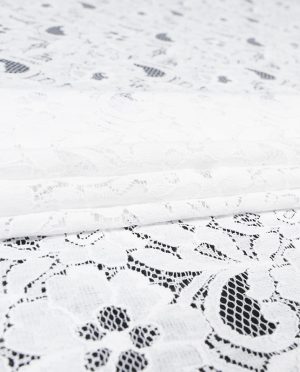 Koronka Sukienkowa Wzór 24 Biały