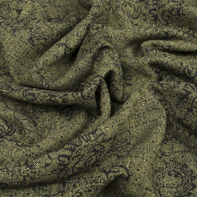Tweed Wiskozowy z Kolorowym Akcentem Wzór 2