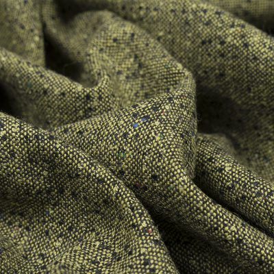 Tweed Wiskozowy z Kolorowym Akcentem Wzór 3