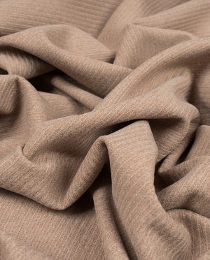 Diagonal Coat Premium Camel