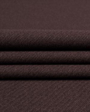 Diagonal Coat Premium Brązowy