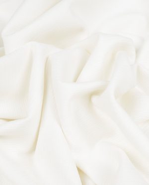 Diagonal Coat Premium Ecru