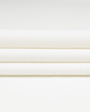 Diagonal Coat Premium Ecru