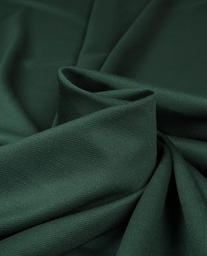 Gruby Jersey Twill Butelkowy Zielony