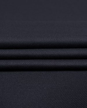 Gruby Jersey Twill Granatowy