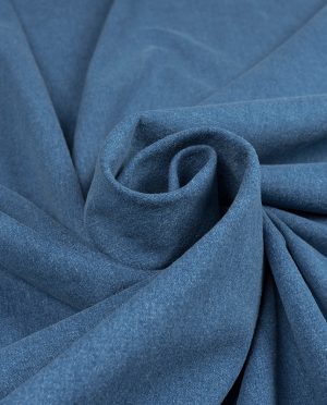 Miękki Elastyczny Jeans Denim Bawełniany Niebieski