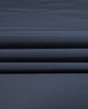 Tkanina Kurtkowa Memory Jasny Granatowy