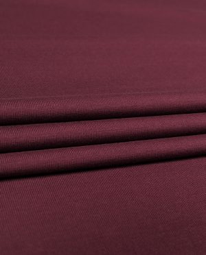 Cienki Single Jersey Bordowy