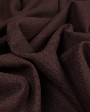 Flausz Diagonal z Wełną Brązowy