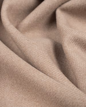 Flausz Diagonal z Wełną Camel