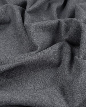 Flausz Diagonal z Wełną Ciemny Popiel