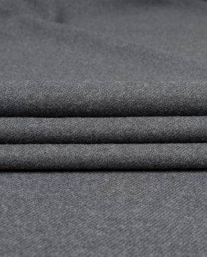 Flausz Diagonal z Wełną Ciemny Popiel