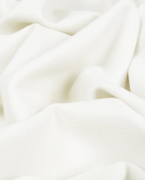 Flausz Diagonal z Wełną Ecru